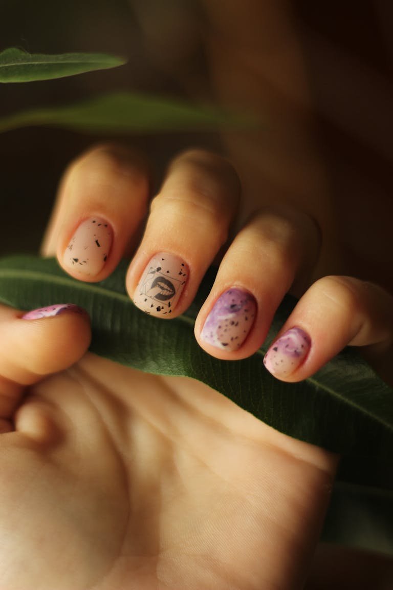 20 magical dragonfly nail ideas 2026 - nature-inspired Wilderkind nail art with botanical motifs